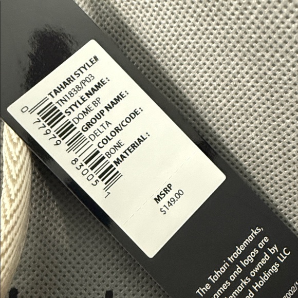 Tahari Blush Checkered Backpack main image 5